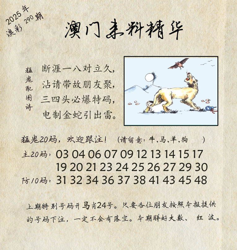 精华来料 第290期