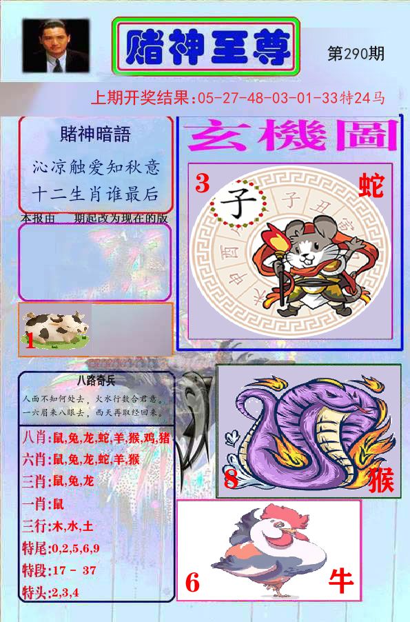 赌神至尊 第290期