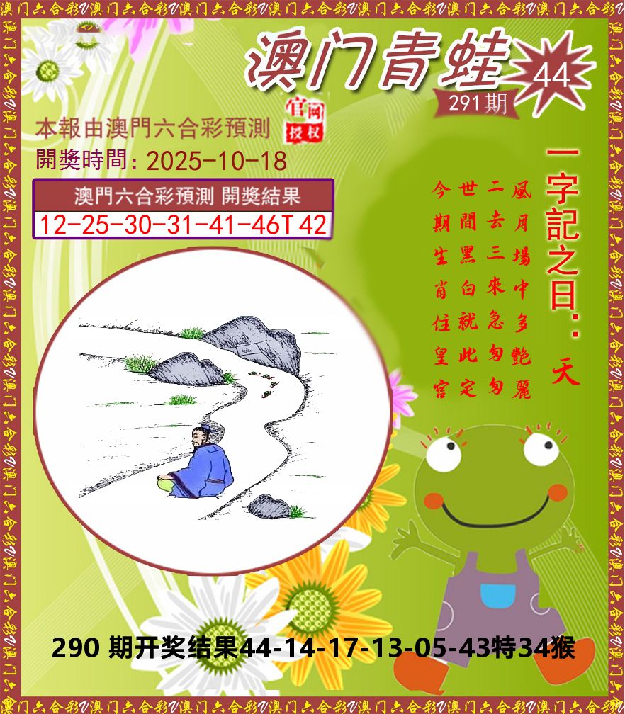 青蛙系列44 第291期