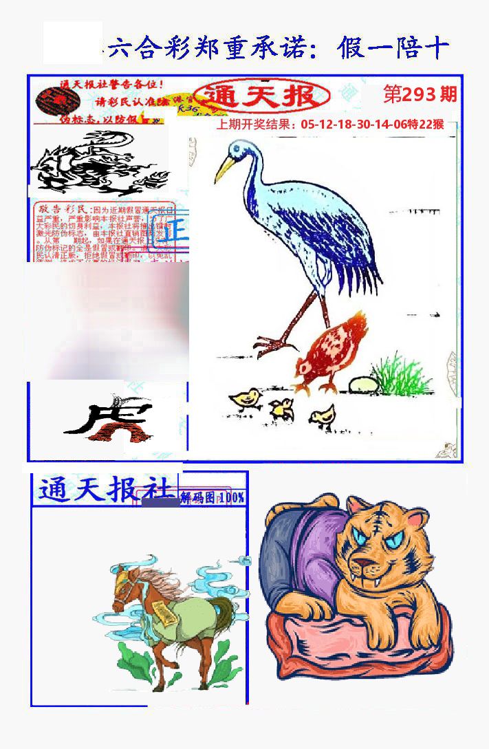 通天报 第293期