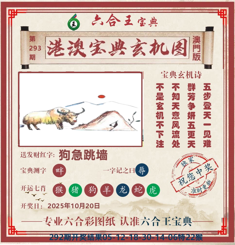 六合王宝典玄机 第293期