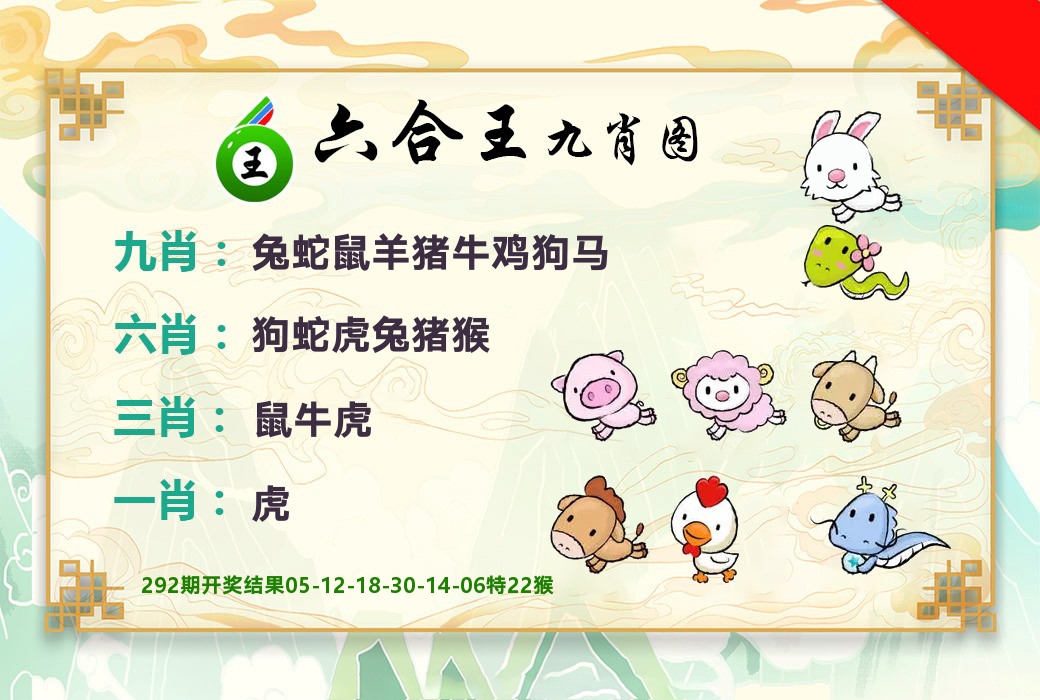 六合王九肖图 第293期