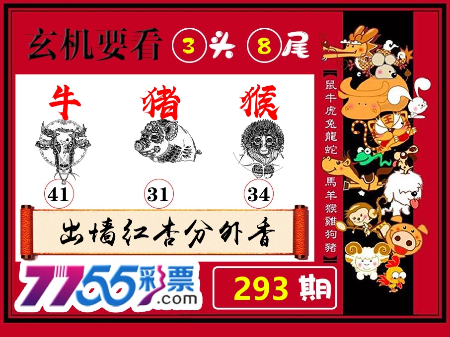 玄机要看 第293期