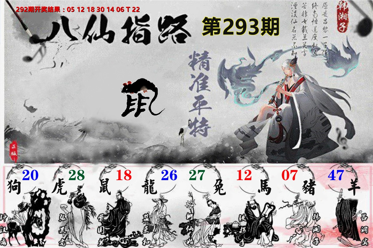 八仙指路 第293期