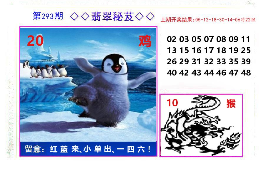 翡翠秘芨 第293期