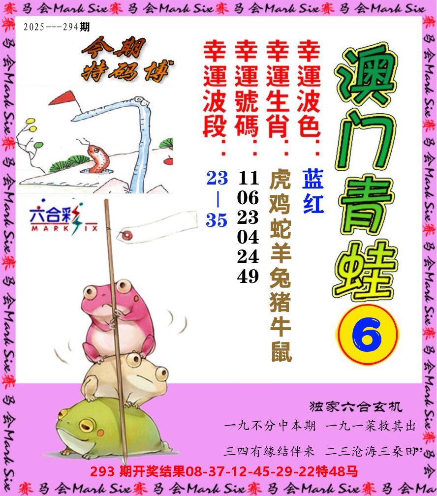 青蛙系列6 第294期
