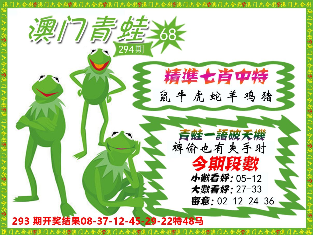 青蛙系列68 第294期