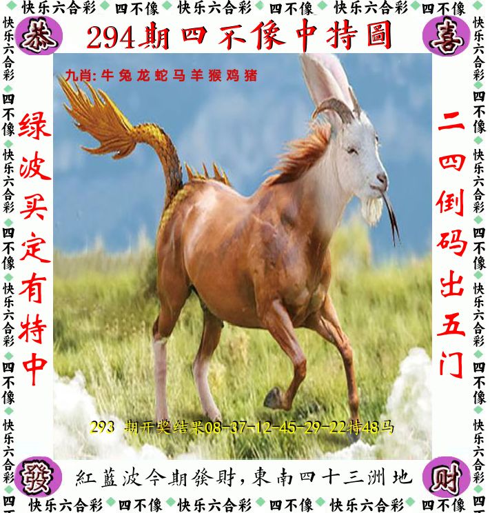 四不像 第294期
