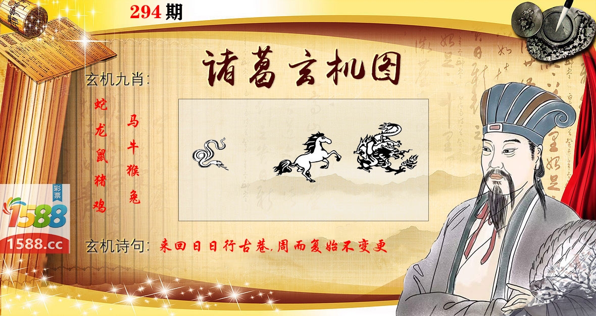 诸葛玄机图 第294期