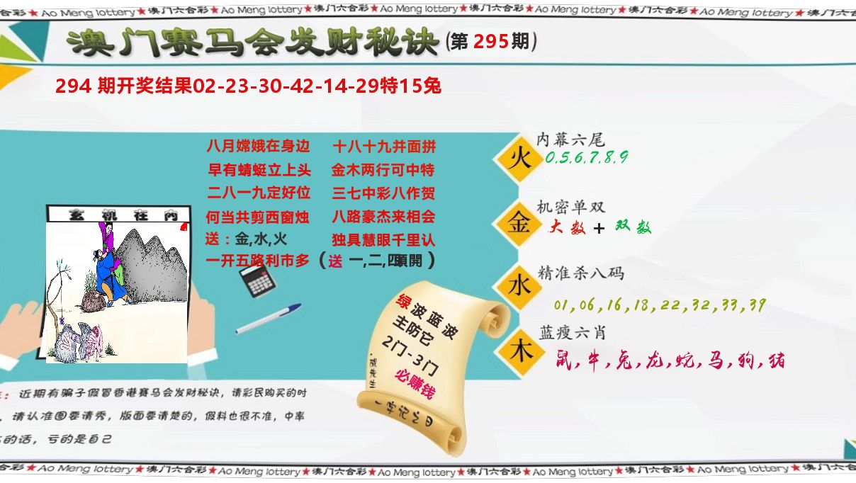 发财秘诀 第295期