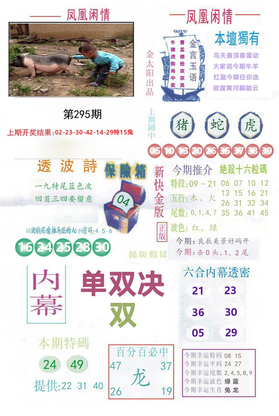 凤凰闲情 第295期
