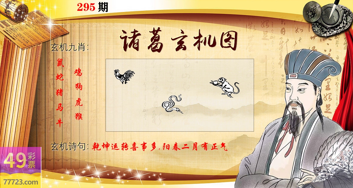 诸葛玄机图 第295期
