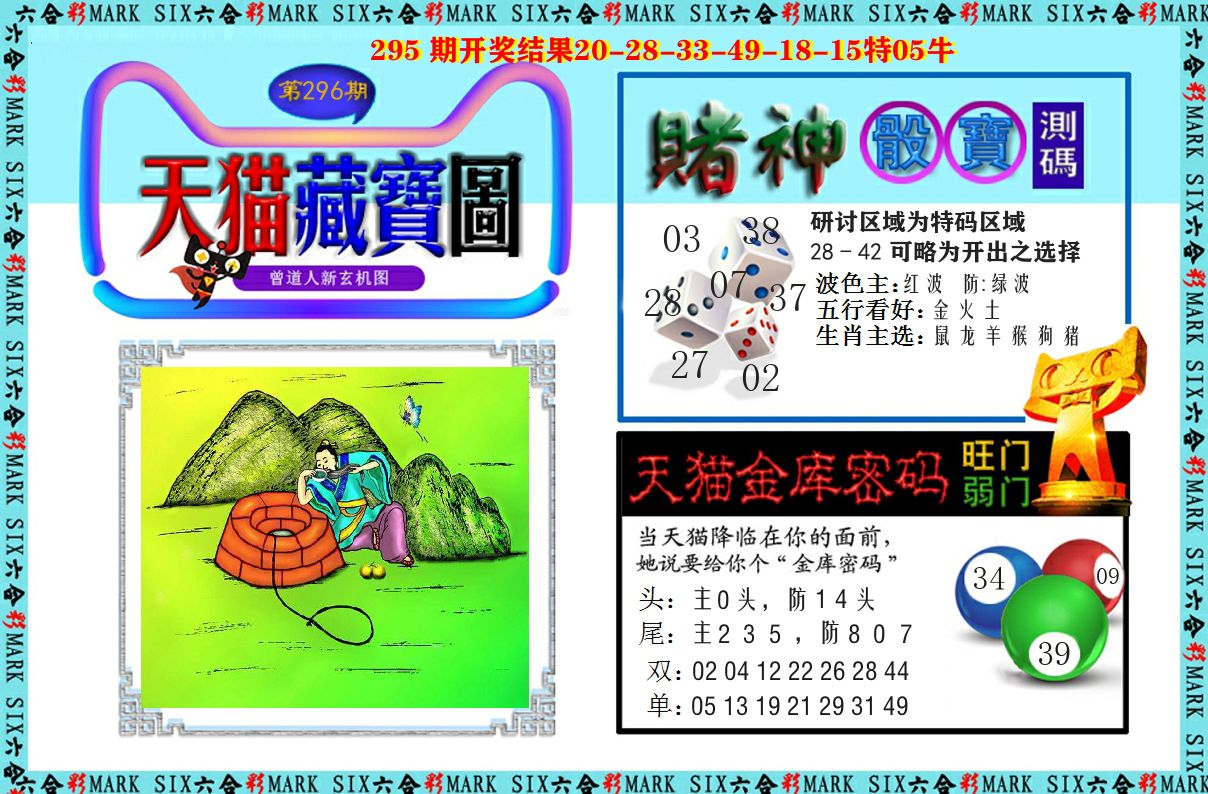 天猫藏宝图 第296期