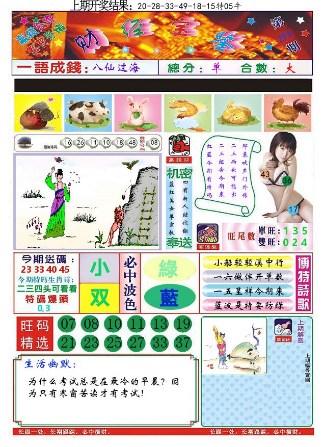 澳门财经宝鉴 第296期