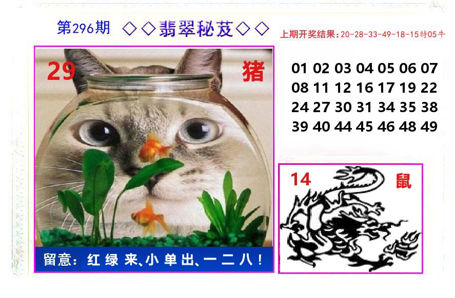 翡翠秘芨 第296期