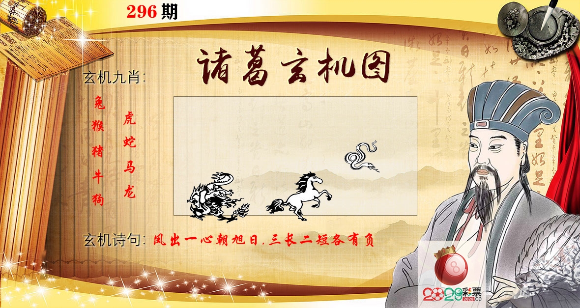 诸葛玄机图 第296期