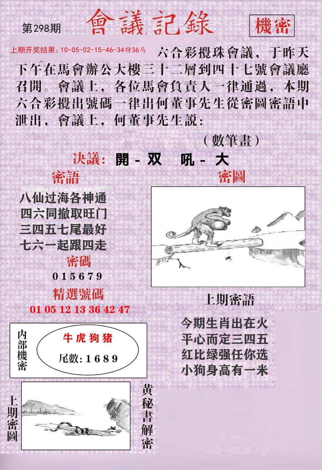 会议记录 第298期