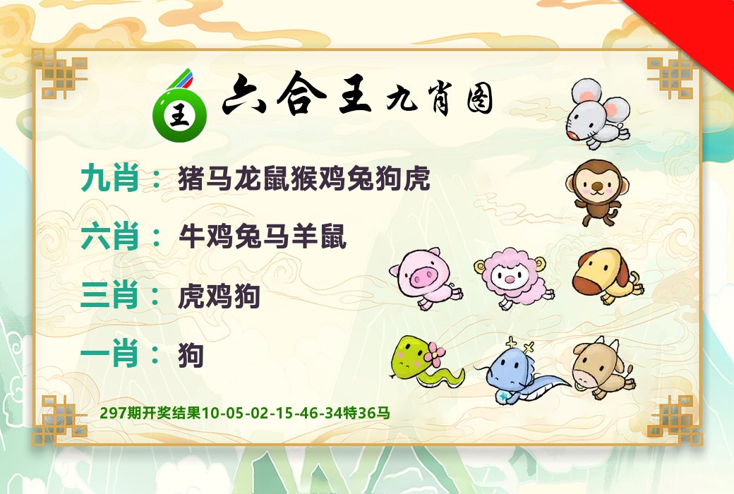 六合王九肖图 第298期