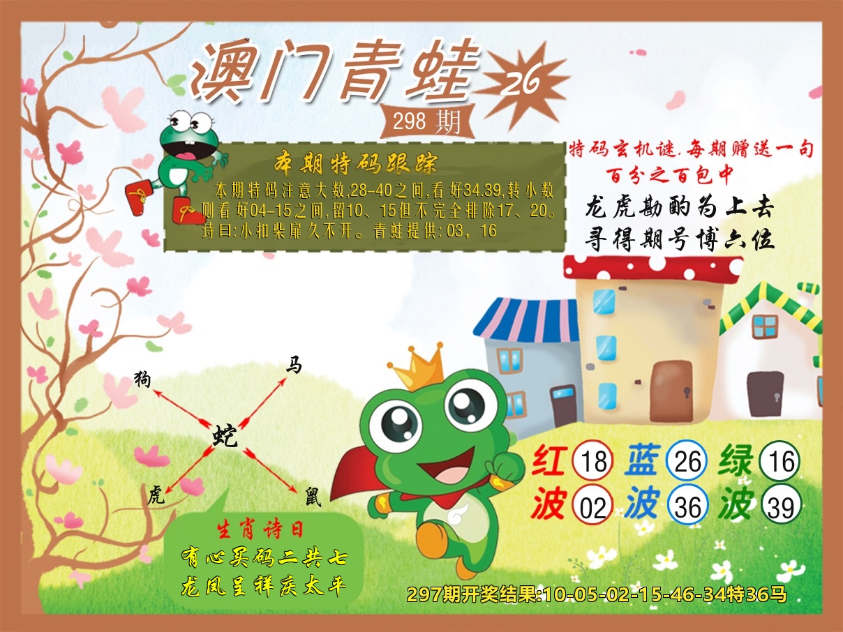 青蛙系列26 第298期