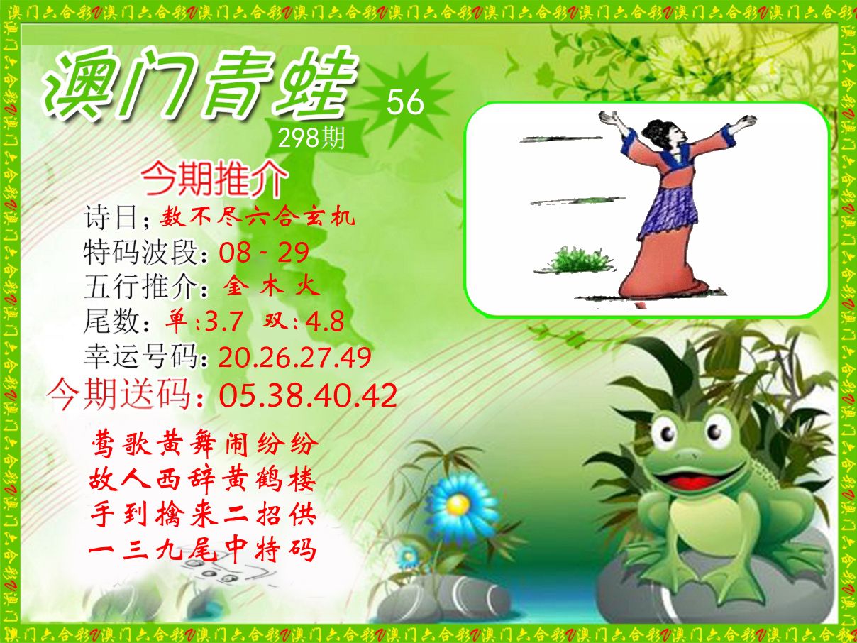 青蛙系列56 第298期