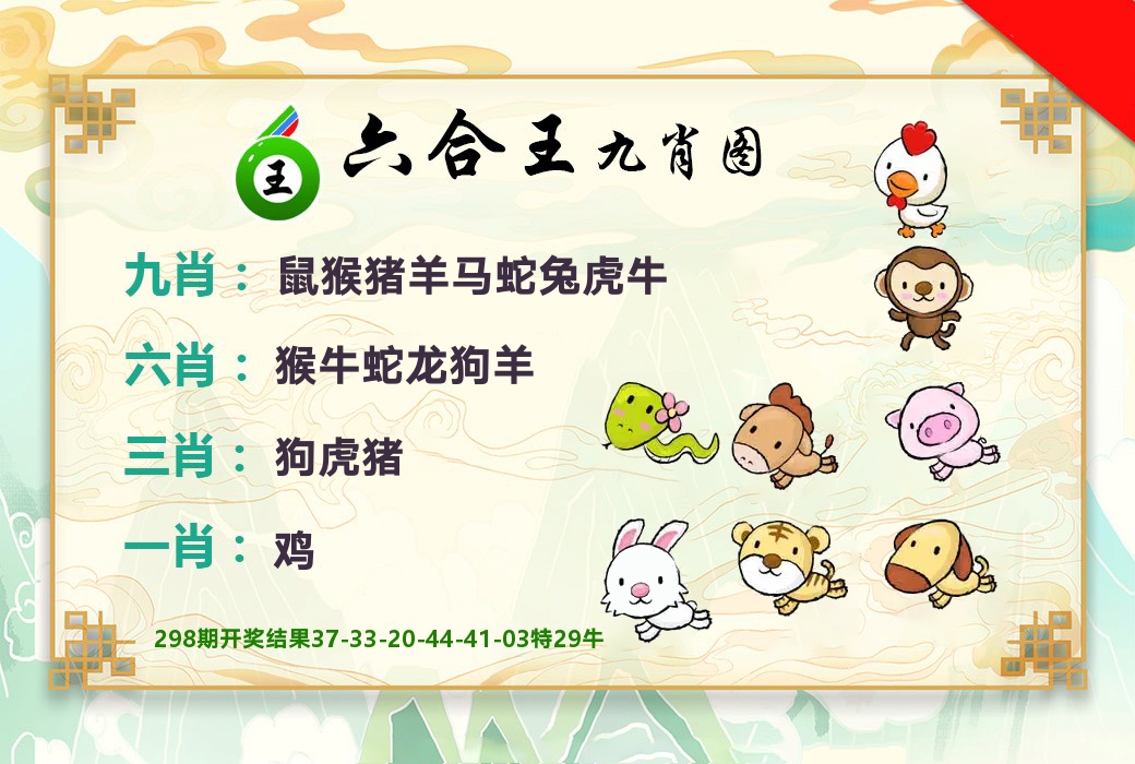 六合王九肖图 第299期