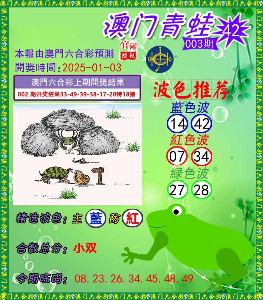 青蛙系列42 第3期