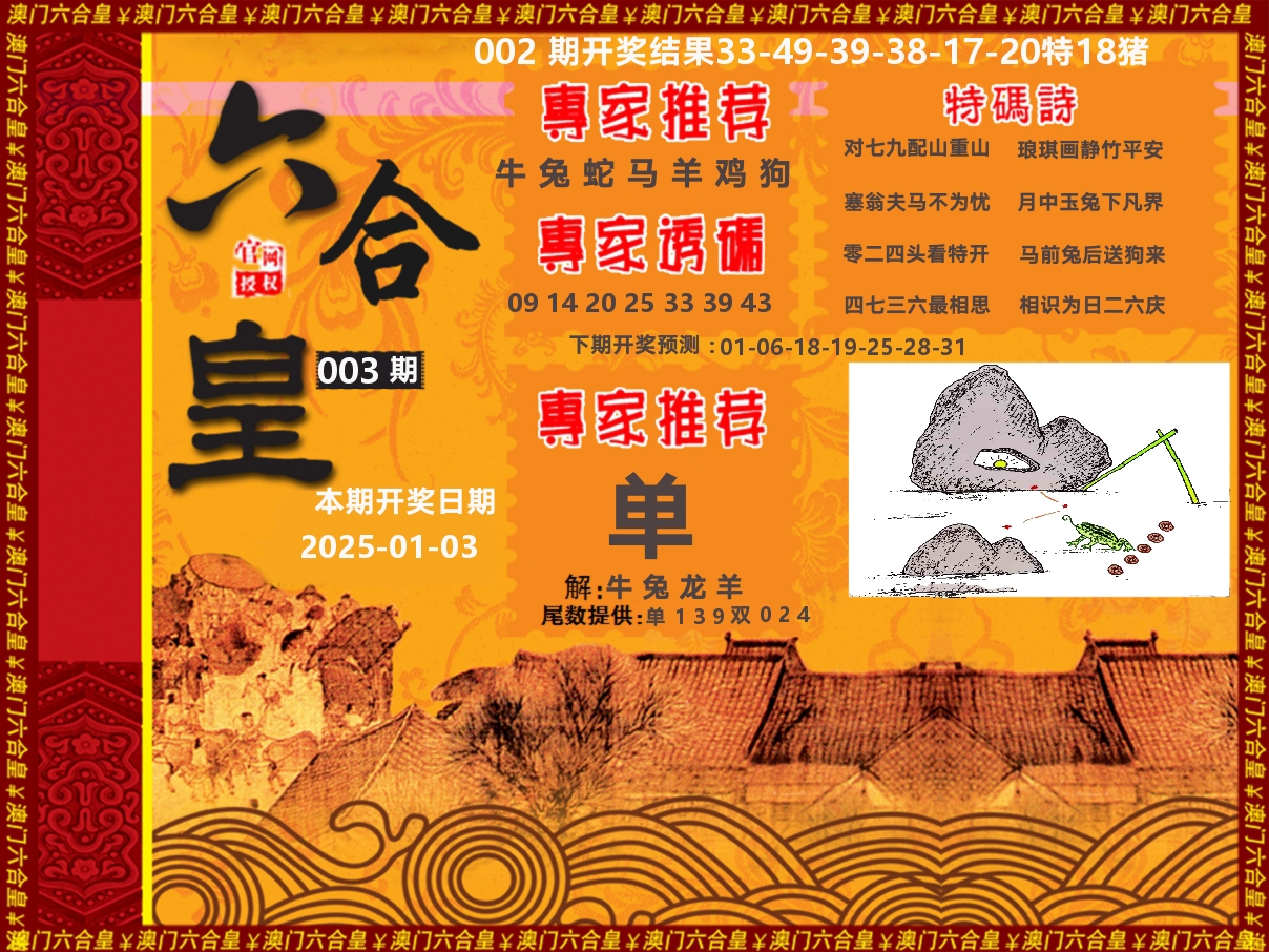 六合皇系列 第3期