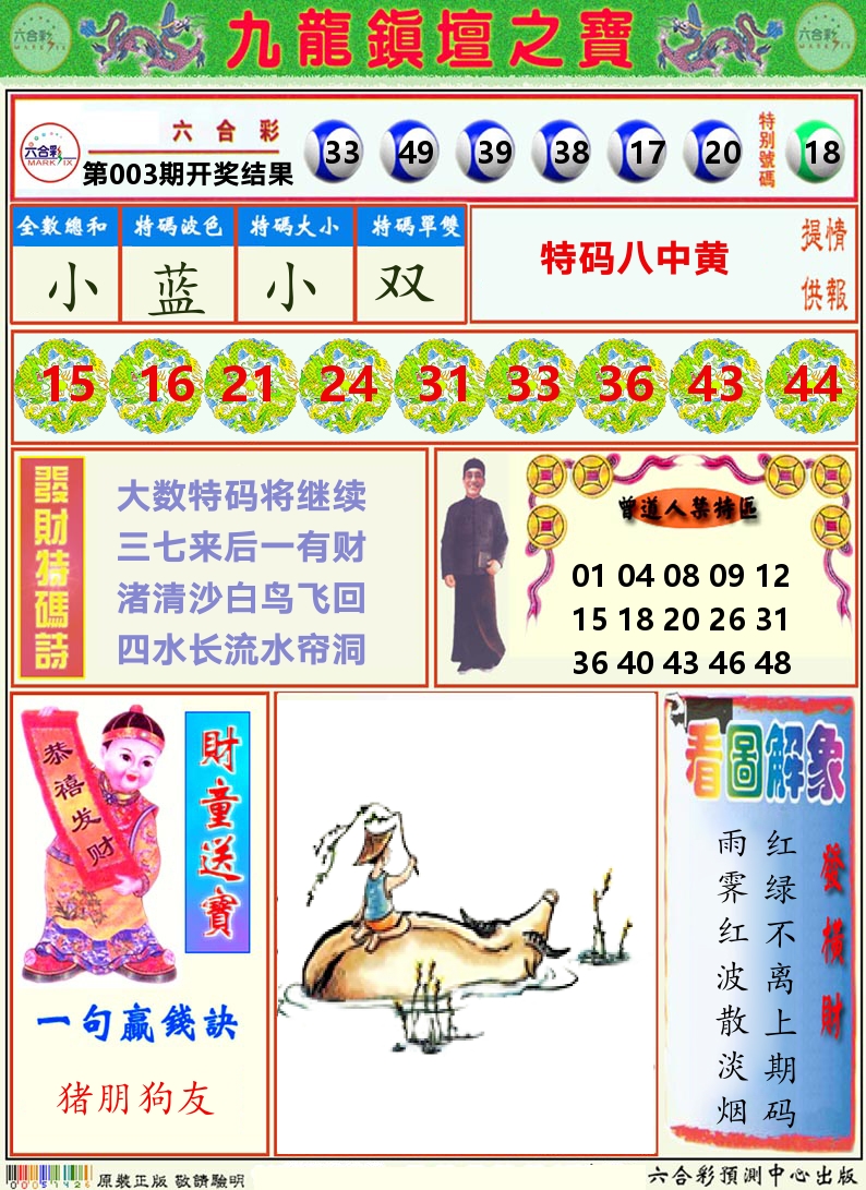 挂牌解特码A 第3期