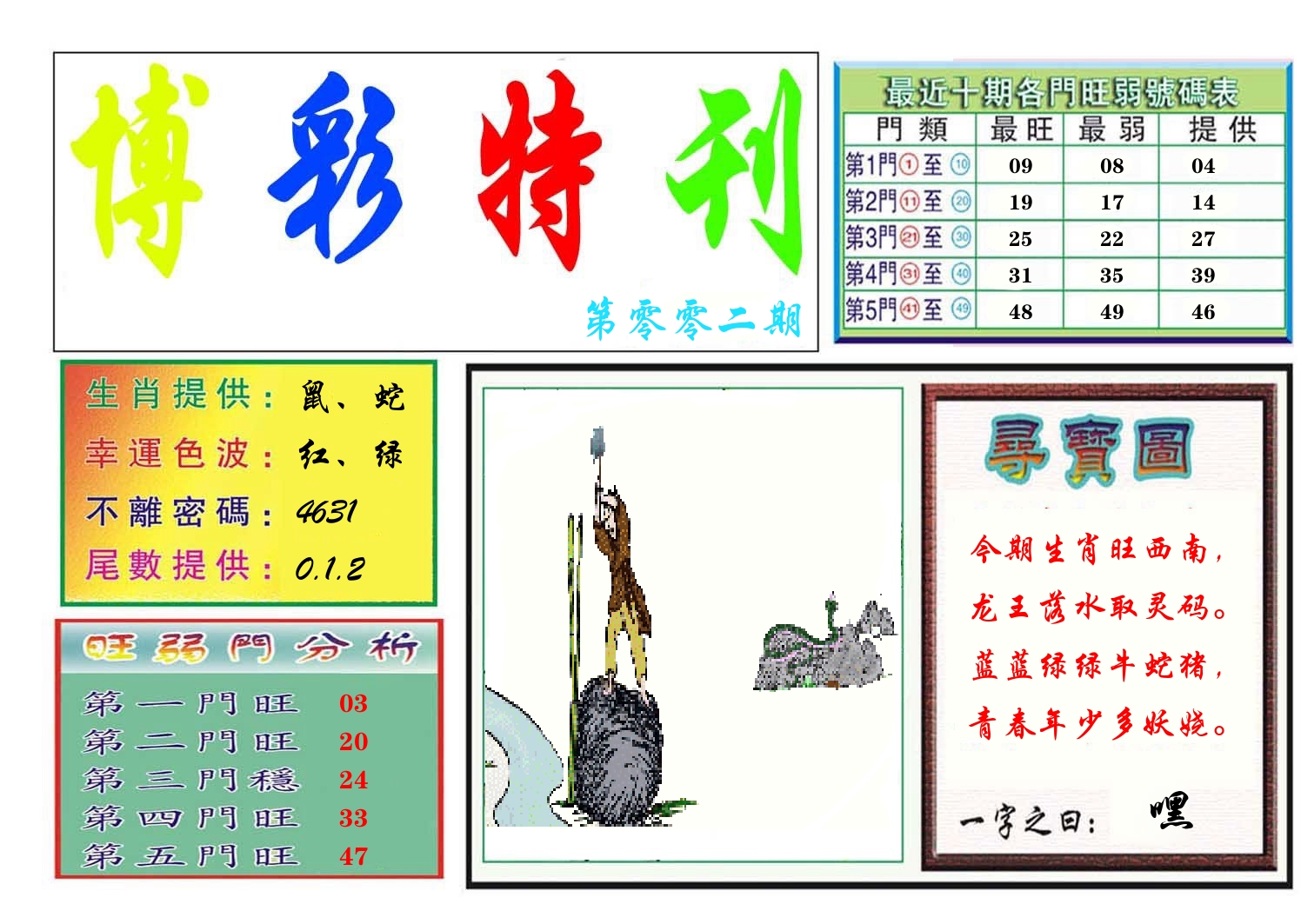 博彩特刊 第3期