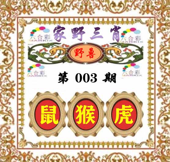 家野三肖 第3期