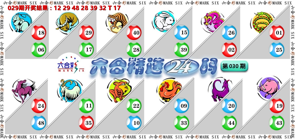 六合精选24码 第30期