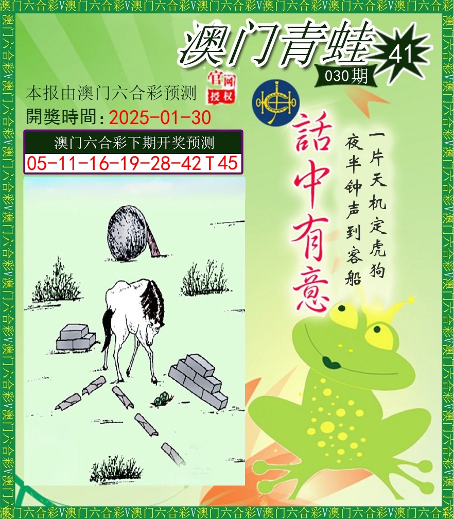 青蛙系列43 第30期