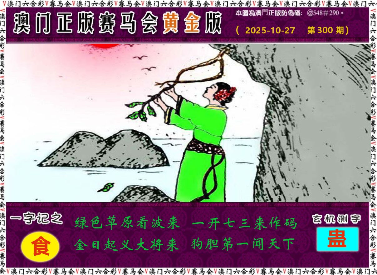 赛马会黄金版 第300期