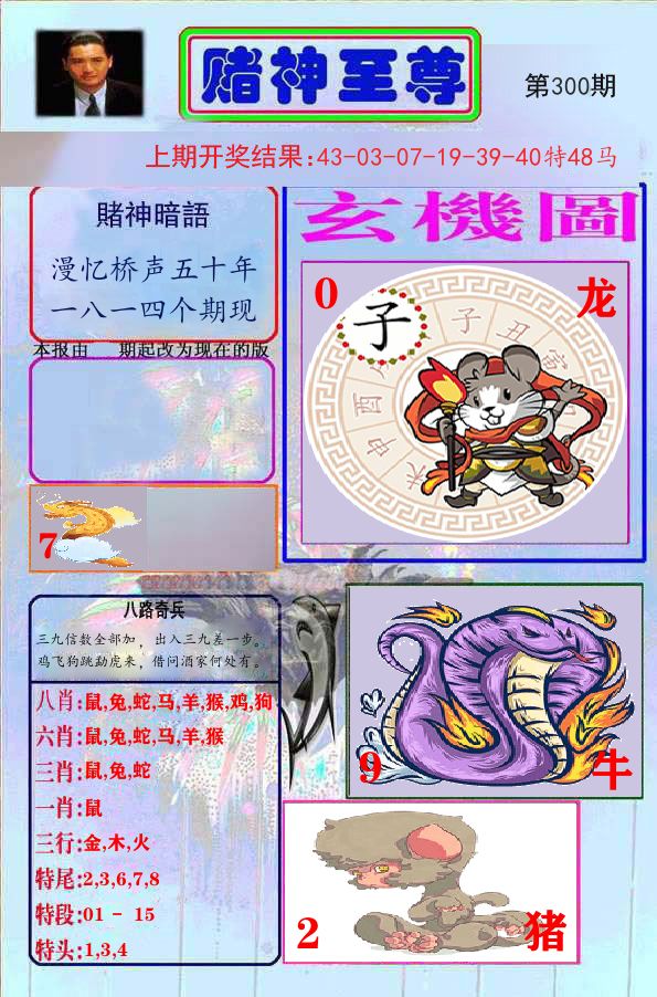 赌神至尊 第300期