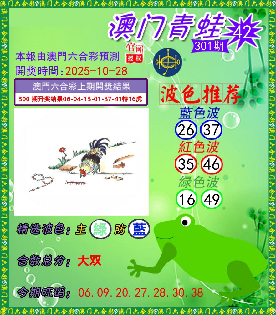 青蛙系列42 第301期