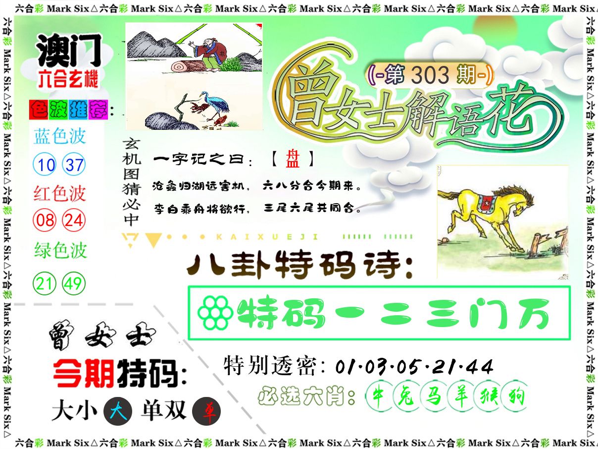 曾女士解语花 第303期