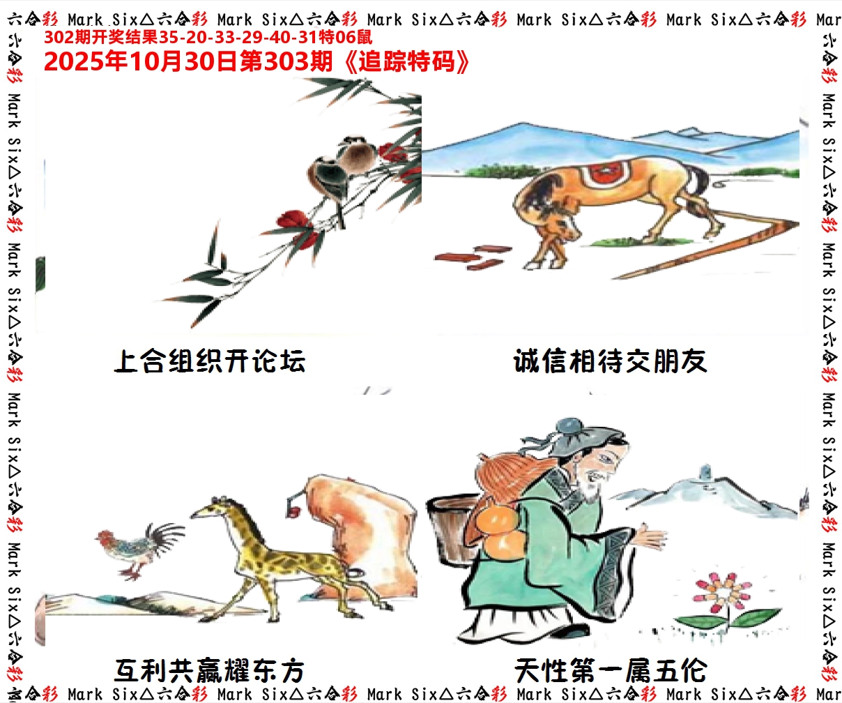 追踪特码 第303期