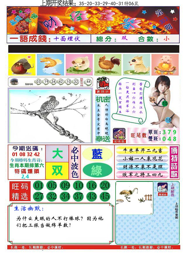 澳门财经宝鉴 第303期