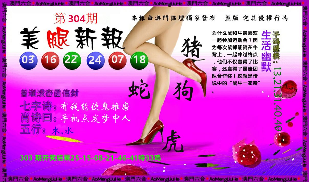 美腿新报 第304期