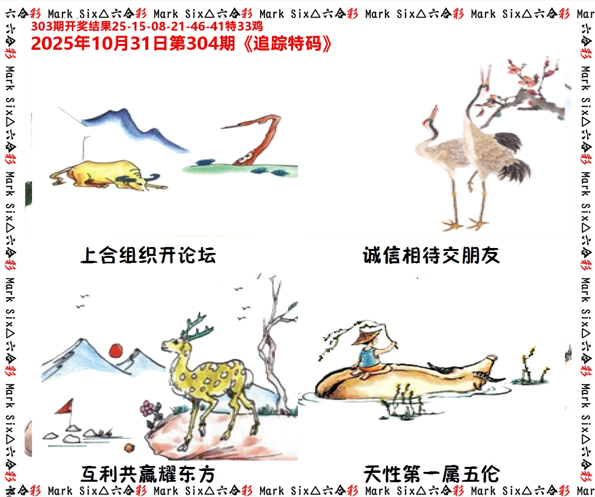 追踪特码 第304期