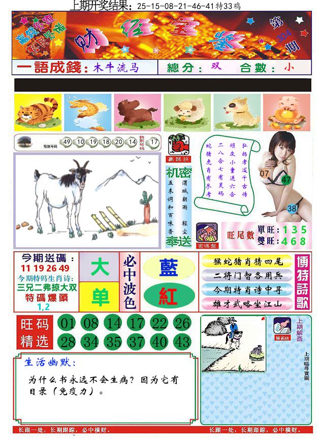 澳门财经宝鉴 第304期