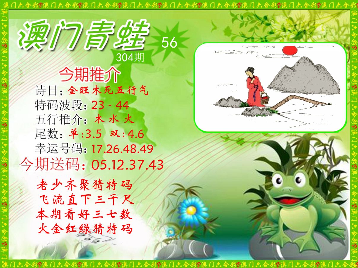 青蛙系列56 第304期