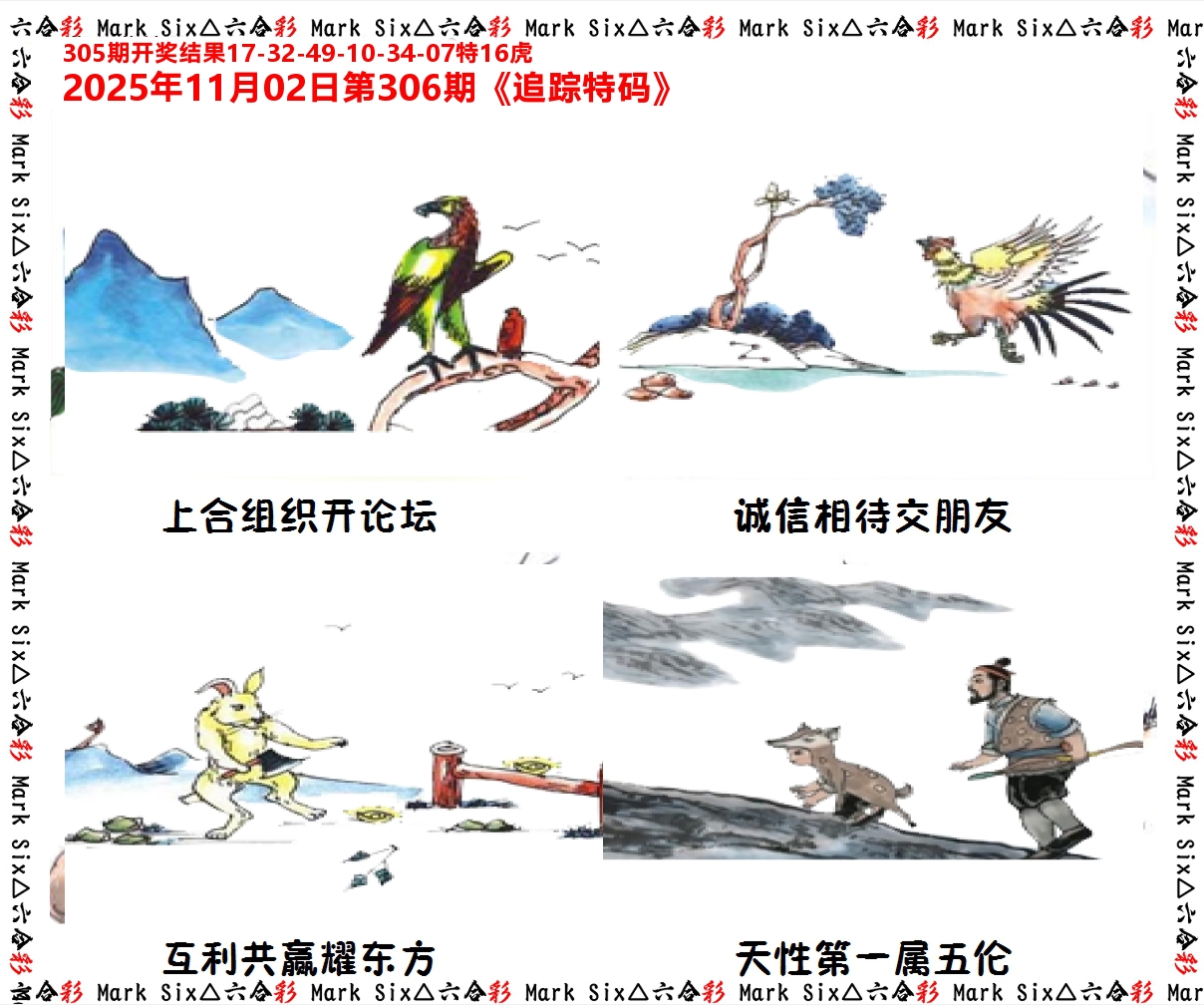 追踪特码 第306期