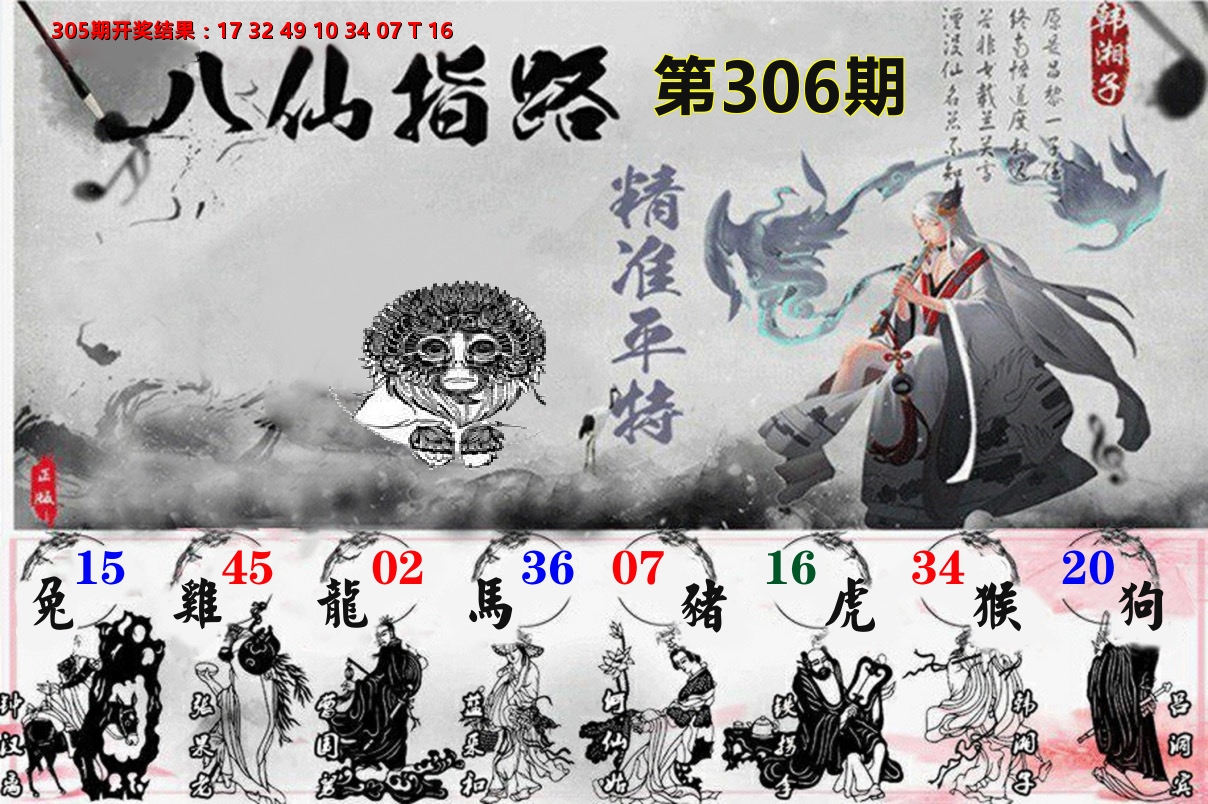 八仙指路 第306期