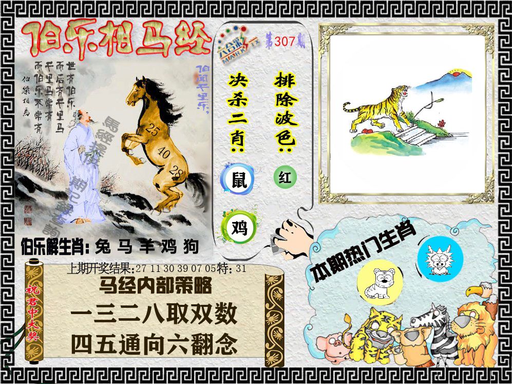 伯乐相马经 第307期