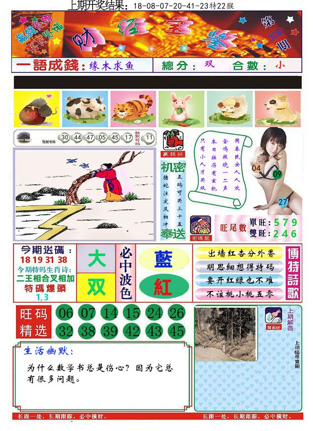 澳门财经宝鉴 第308期