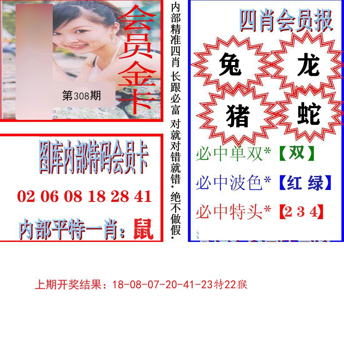 内部会员报 第308期