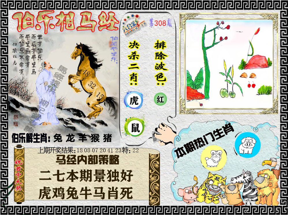 伯乐相马经 第308期