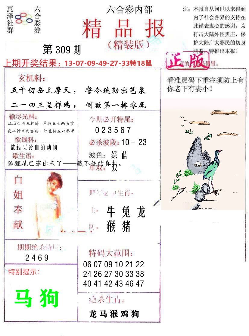 精品报 第309期