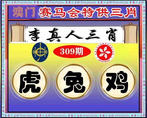 特供三肖 第309期